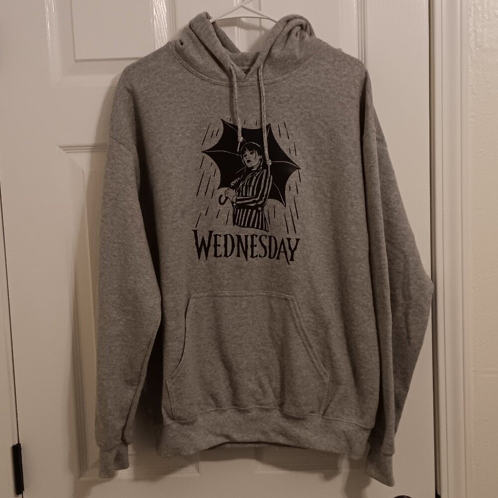 Wednesday Athletic Gray Hoodie